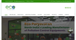 Desktop Screenshot of ecoparyavaran.org