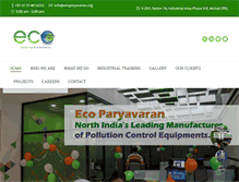 Tablet Screenshot of ecoparyavaran.org